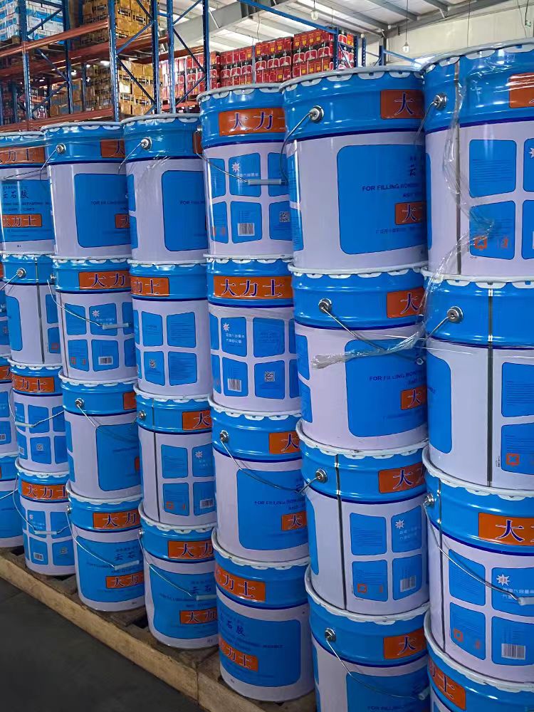 汇诚鑫- 大力士云石胶强力型大理石胶石材胶瓷砖胶黑色大桶装20l 白色