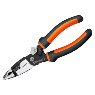 工业级多功能保险丝钳老虎钳多功能万用斜口手钳尖嘴钳子剪钢丝钳电工工具 【多功能型