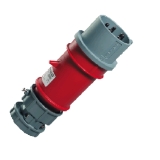 IP44标准插头 螺钉端子 400V 16A 5P 型号:3935 1个