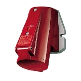 IP44明装插座 螺钉端子 400V 16A 4P 型号:27002 1个