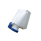 IP44明装插座 螺钉端子 230V 63A 3P 型号:1137A 1个