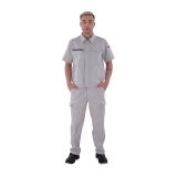 工作服裤子PC15TOJ112BE,L码,工作服裤子,米白 1件